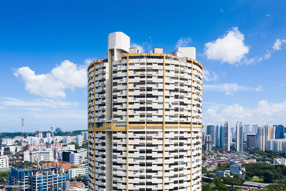 Pearl Bank Apartments, Singapore Architecture Photography