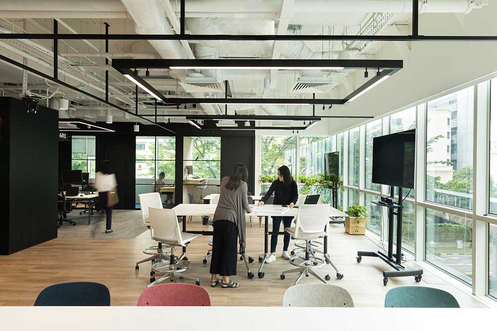 Gensler Singapore Office Architectural Photography