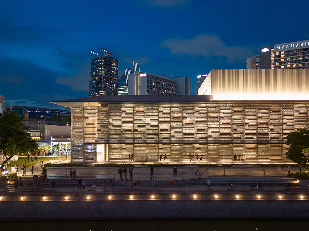 Singtel Waterfront Theatre. Architects 61. Architectural Photography