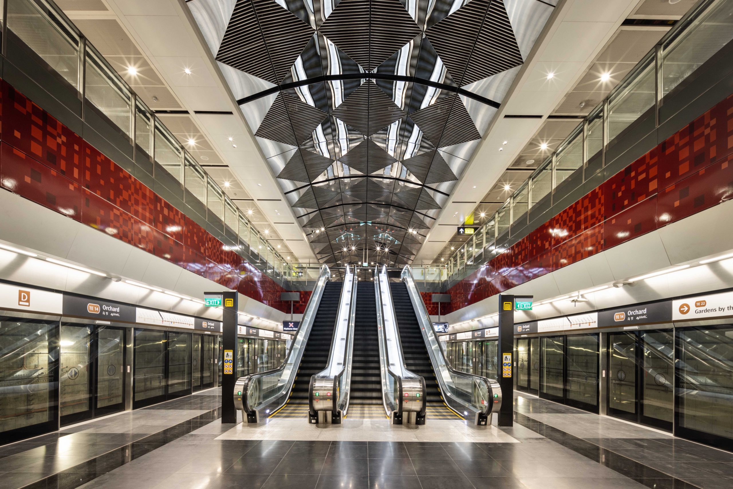 Thomson East Coast Line Station. SAA Architects. Architectural Photography