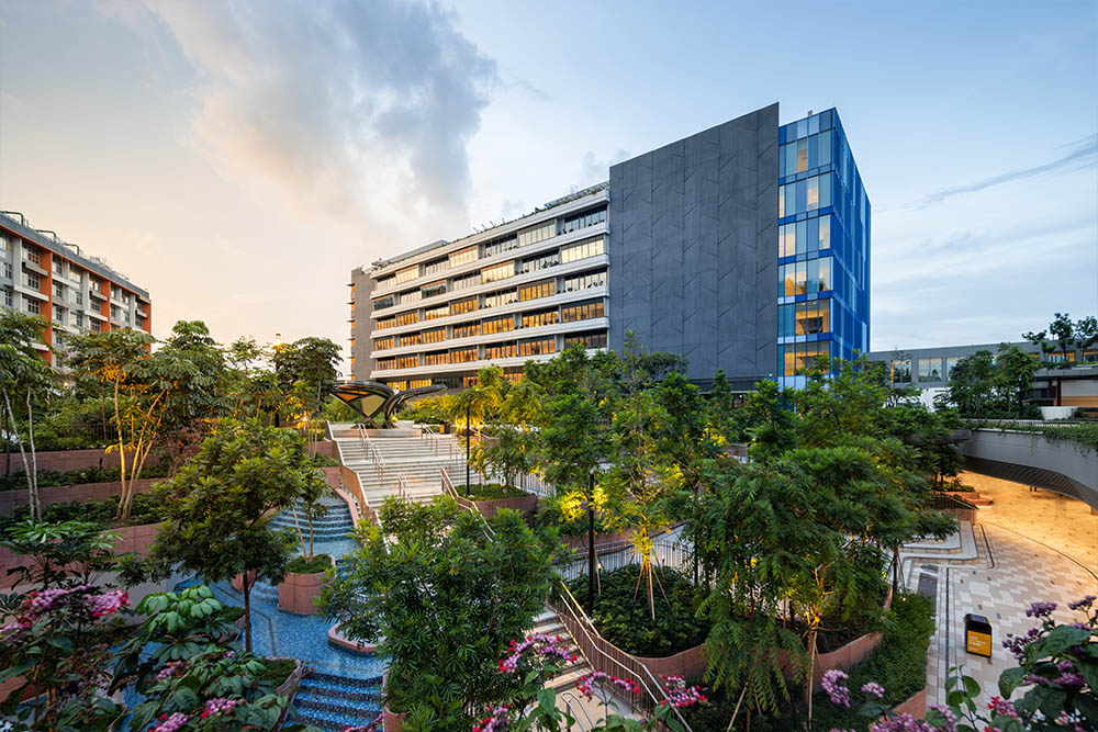 Woodlands Health Campus SAA Architects Architectural Photography Singapore Finbarr Fallon